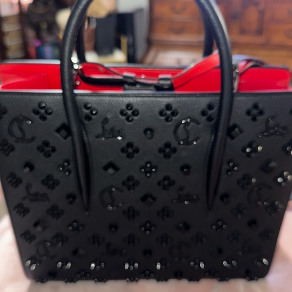 Christian Louboutin Handbag  Paloma medium Calf Leather Studded Tote